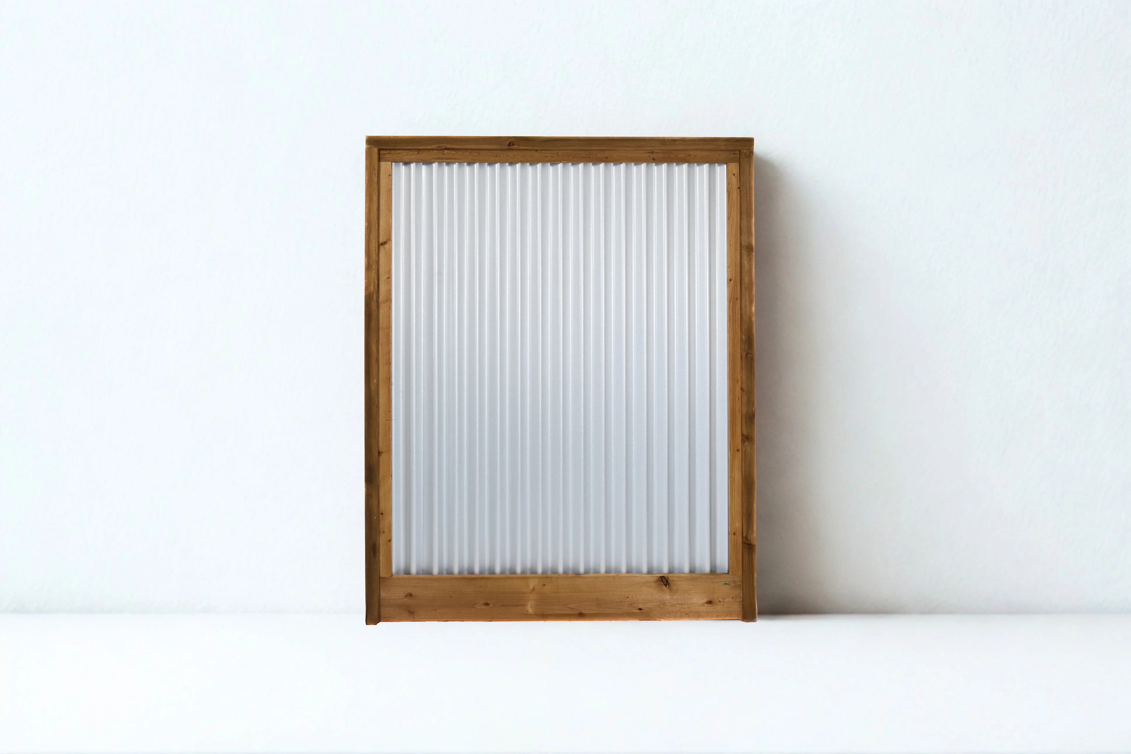 Corrugated Metal Privacy Fence Panels – Treated Wood Frame - Image 10