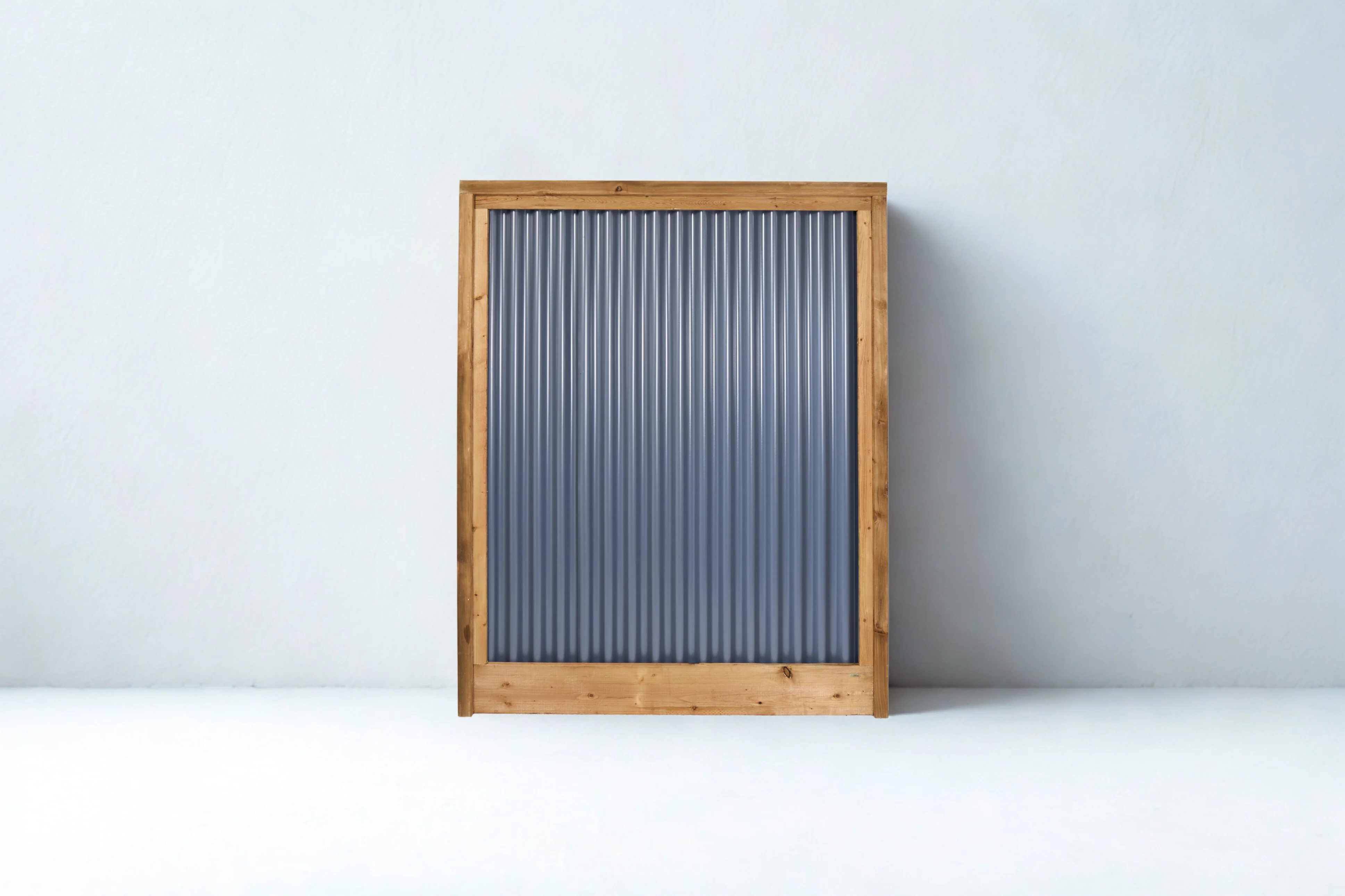 Corrugated Metal Privacy Fence Panels – Treated Wood Frame - Image 9