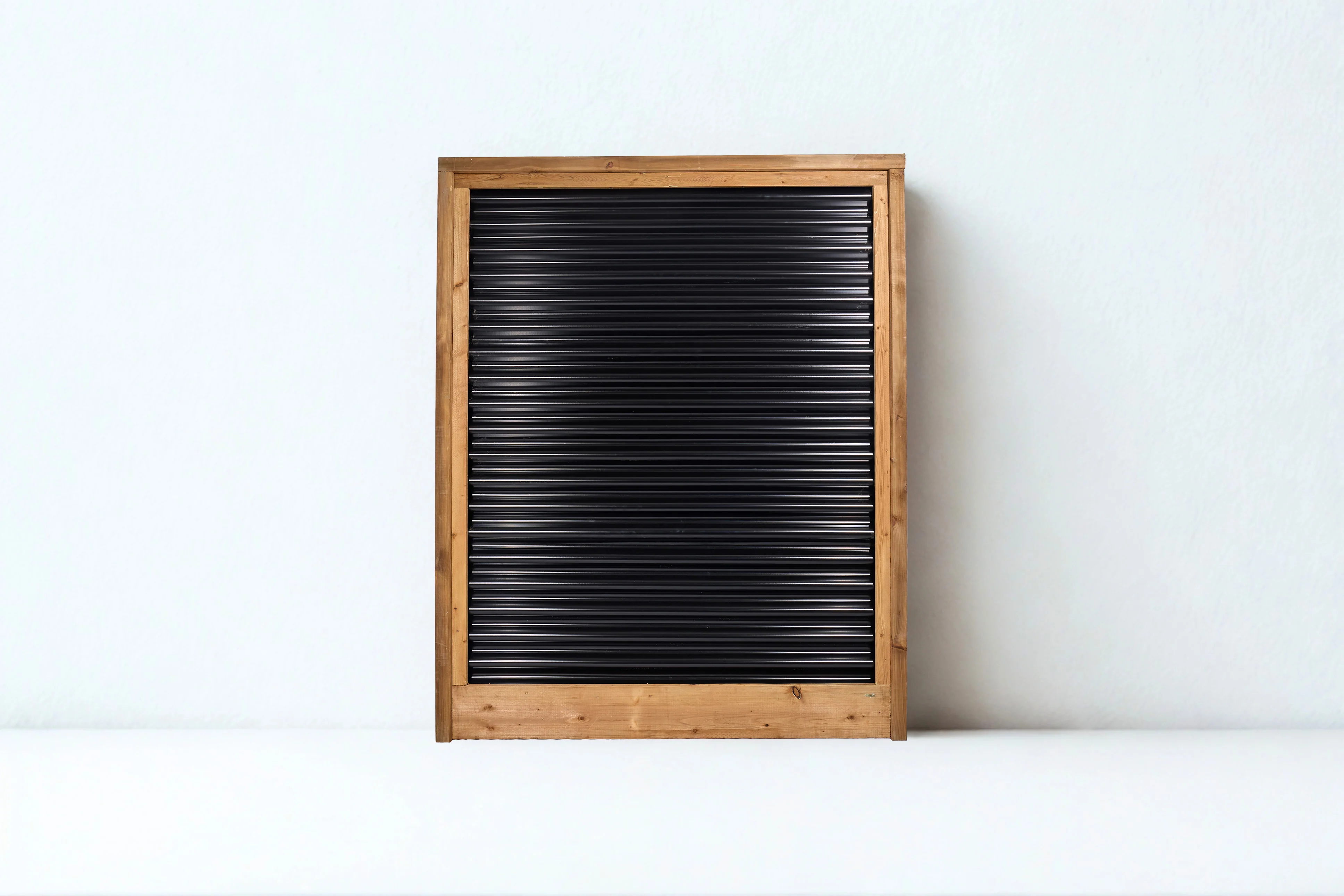 Corrugated Metal Privacy Fence Panels – Treated Wood Frame - Image 23