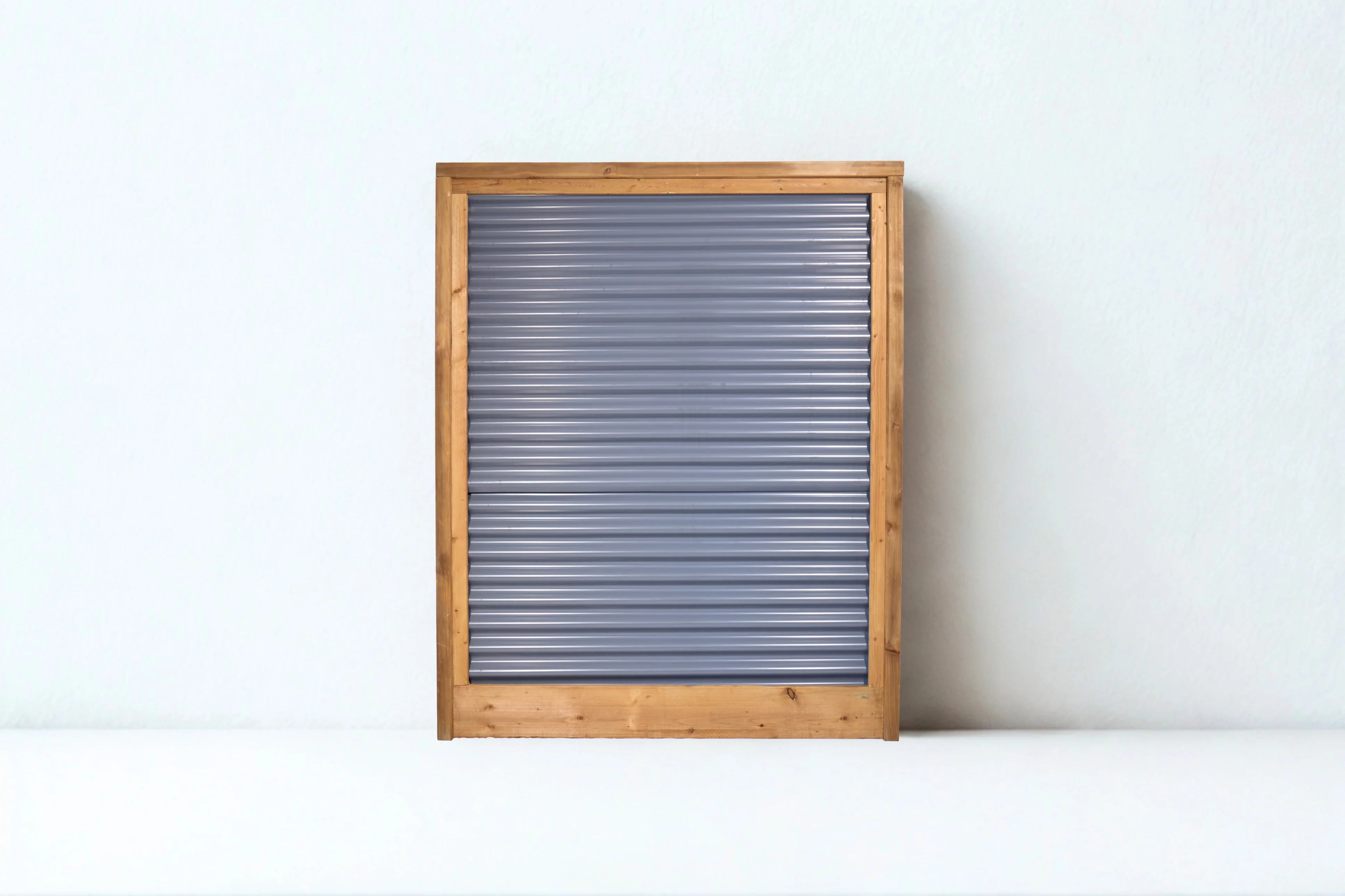 Corrugated Metal Privacy Fence Panels – Treated Wood Frame - Image 25