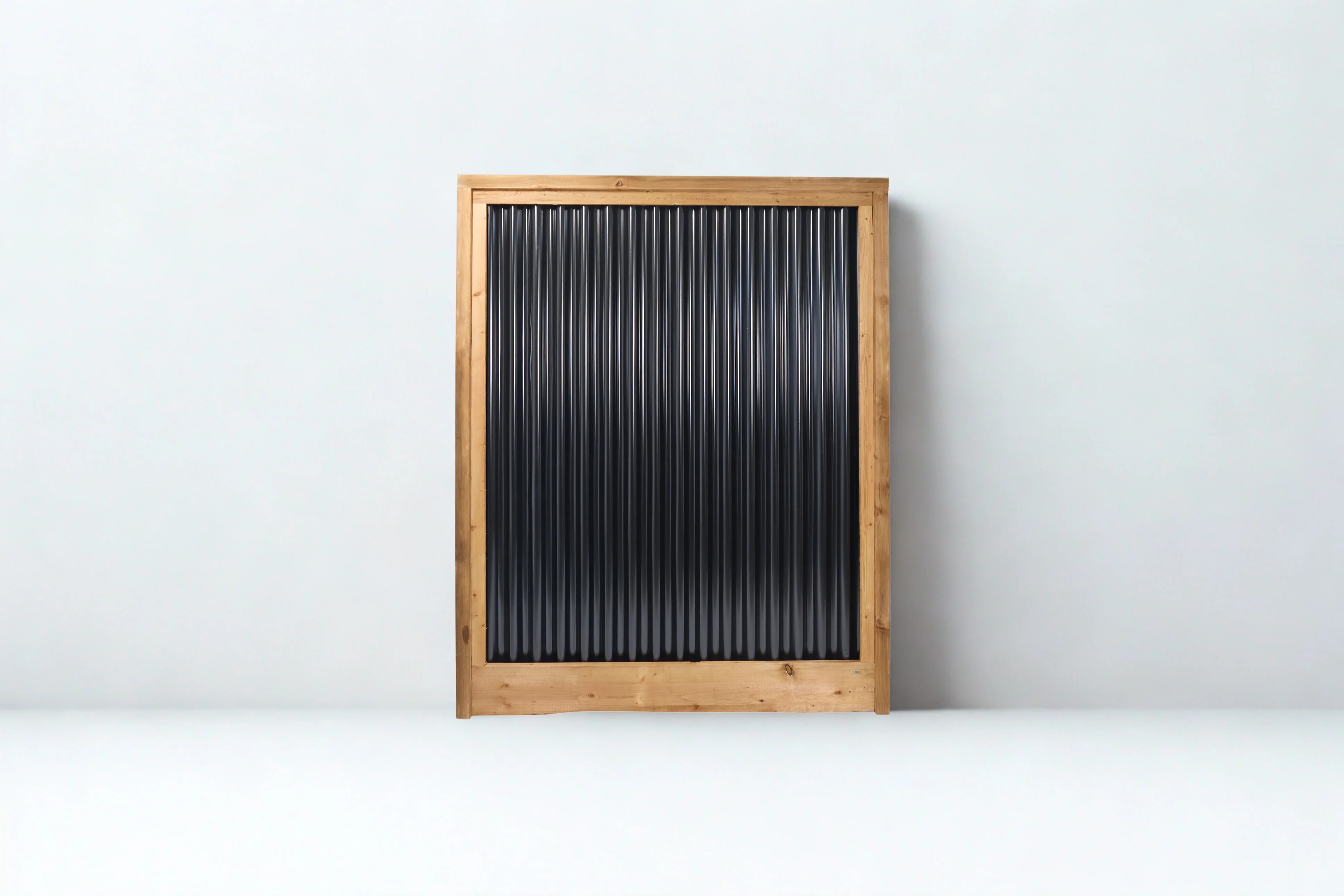 DIY Corrugated Metal Privacy Fence Kit - Treated Wood Frame - Image 5
