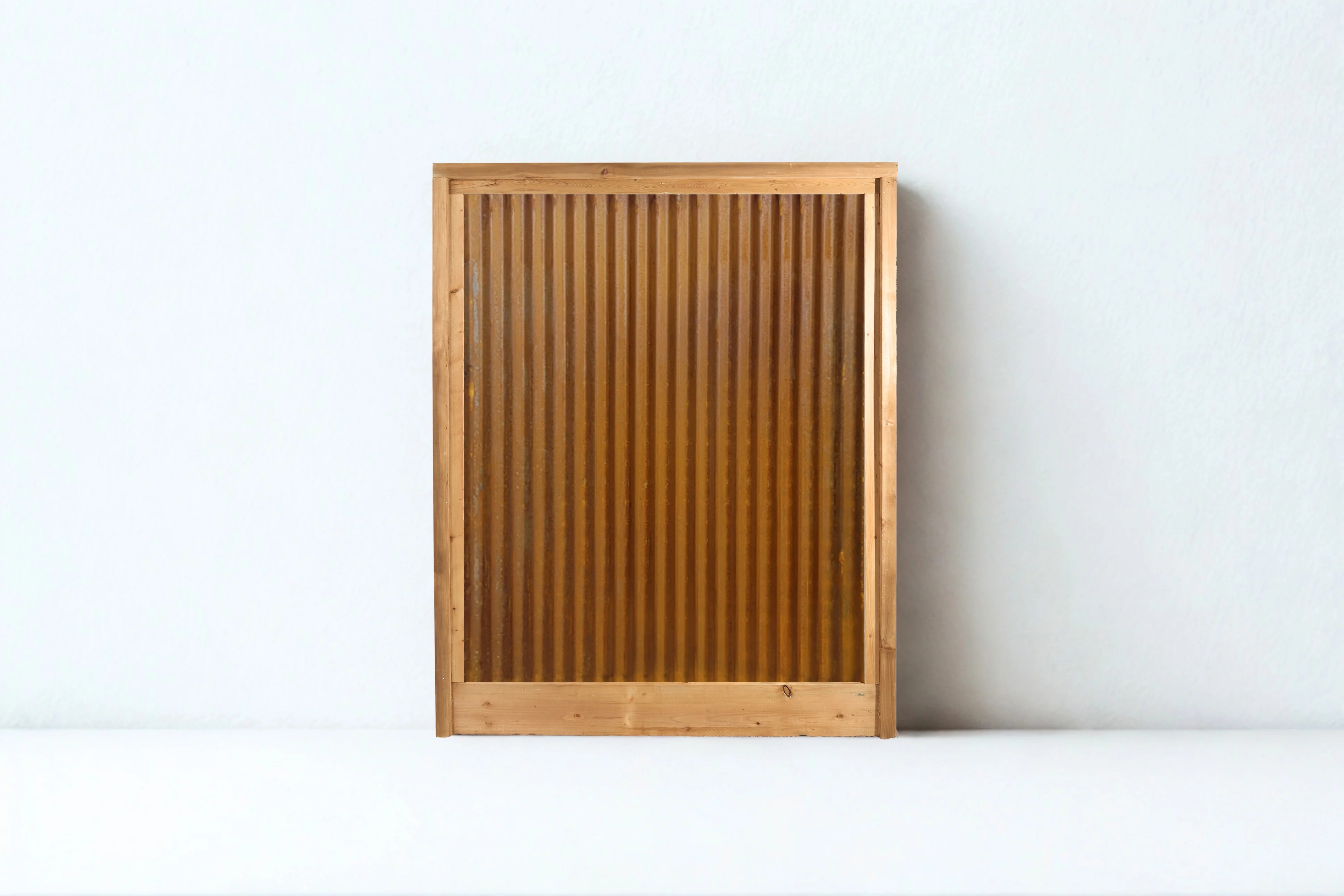 Corrugated Metal Privacy Fence Panels – Treated Wood Frame - Image 12