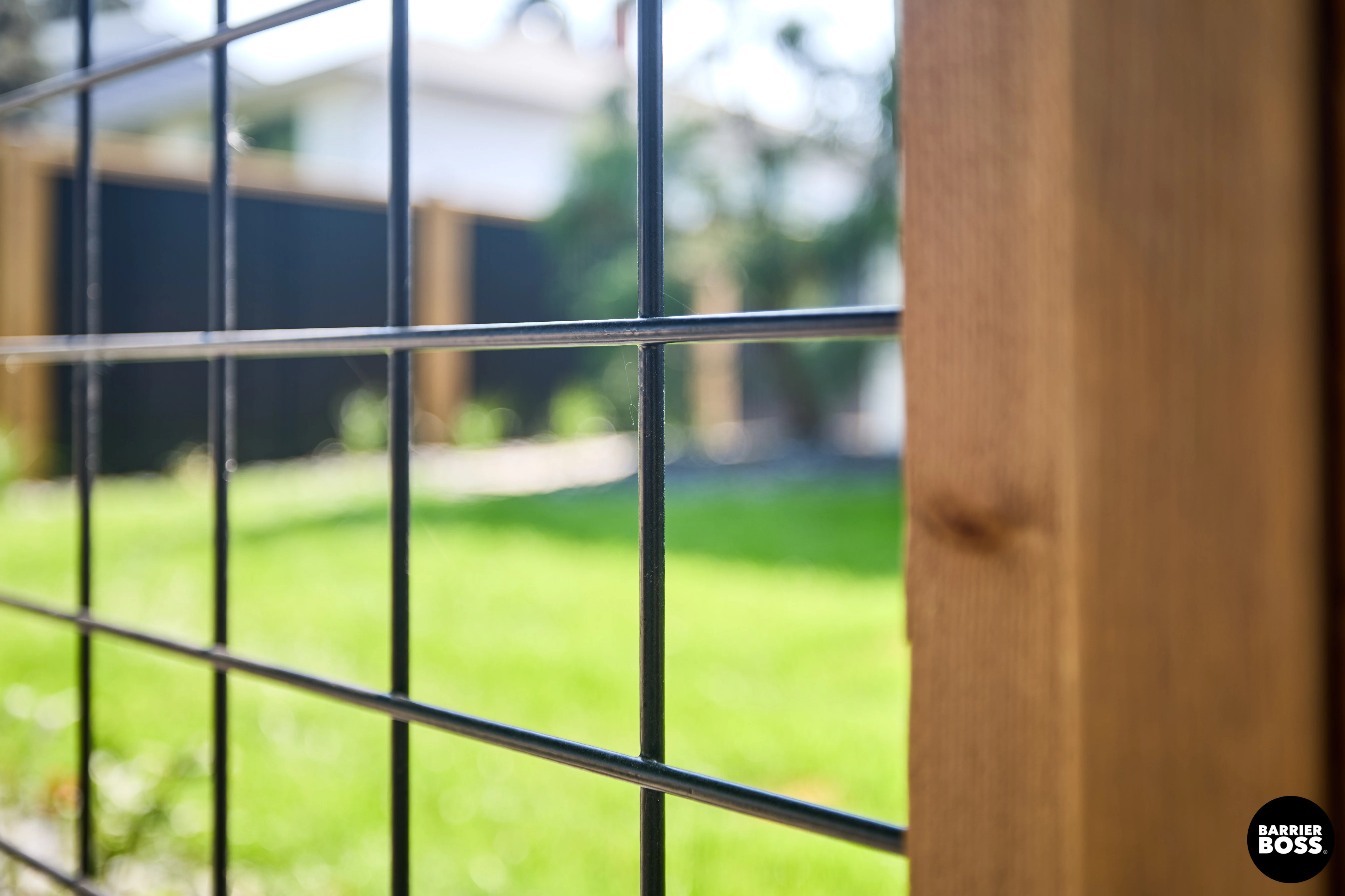 Black Hog Wire Fence Panels - Image 41