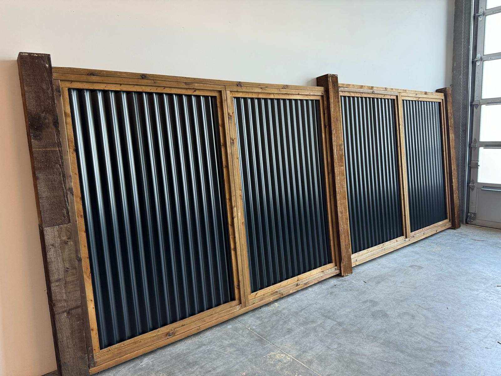 High-Wind Metal Privacy Fence Panels - Image 31